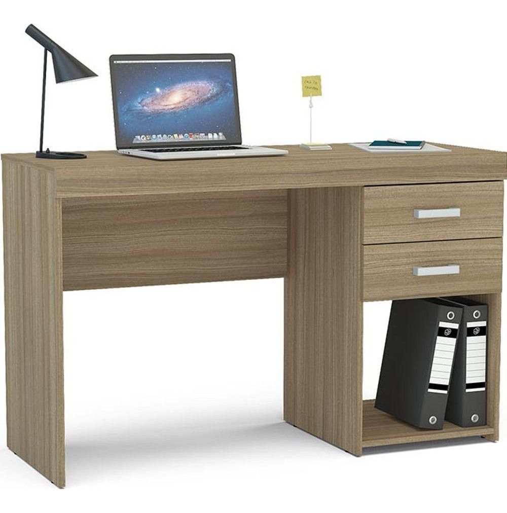 Mesa Para Escritório 120cm Com Tampo Resistente E Design Funcional Em Mdp Politorno