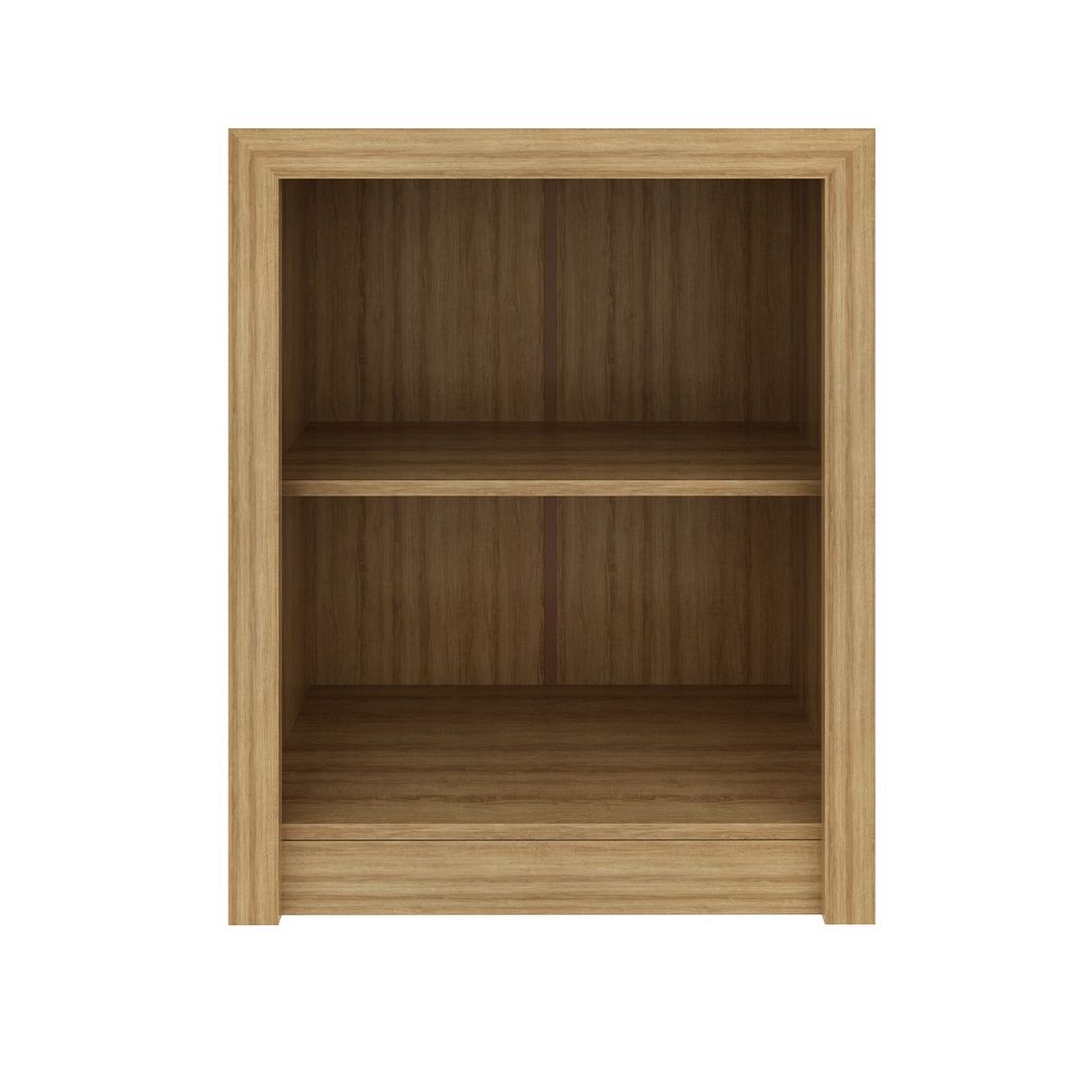Conjunto de Escritório com Balcão 2 Portas e Armário com 2 Portas 5 Prateleiras MDP Amêndoa Tecnomobili