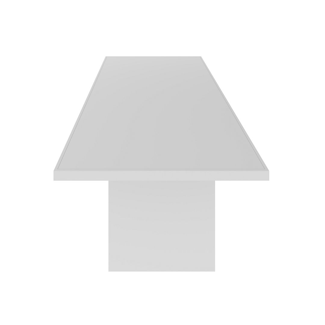 Mesa para Sala de Jantar 6 Lugares 200x100cm MDP Branco Tecnomobili