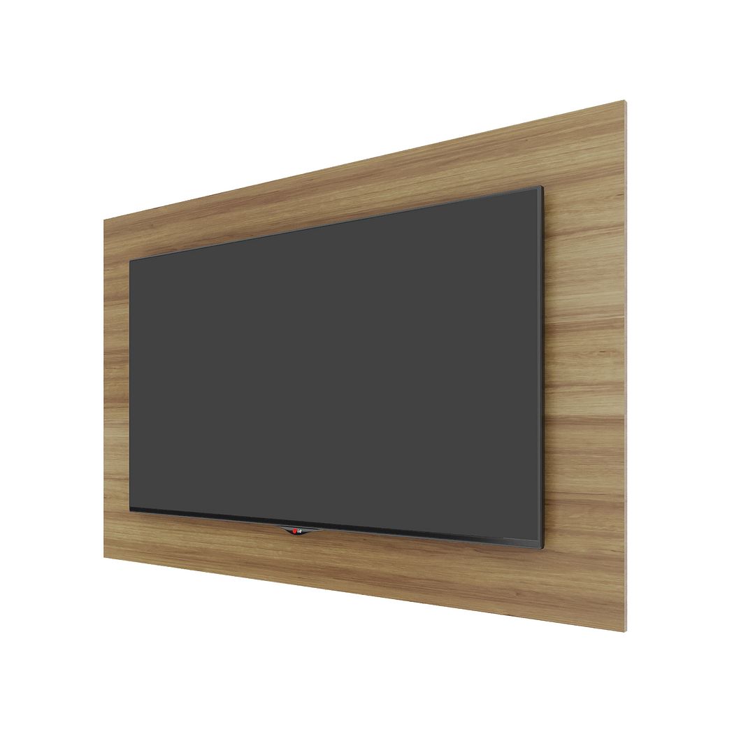 Conjunto de Escritório com Mesa de Reunião e Painel MDP Amêndoa Tecnomobili