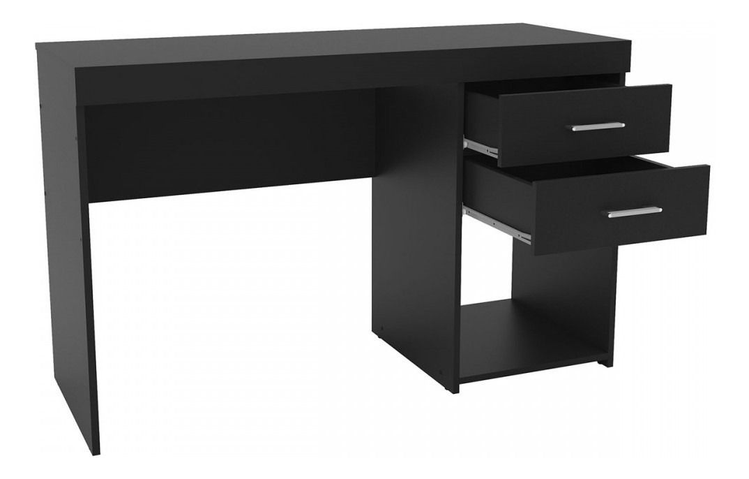Mesa Para Escritório 120cm Com Tampo Resistente E Design Funcional Em Mdp Politorno